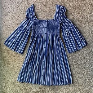 JACK by bb Dakota Bell sleeve mini dress